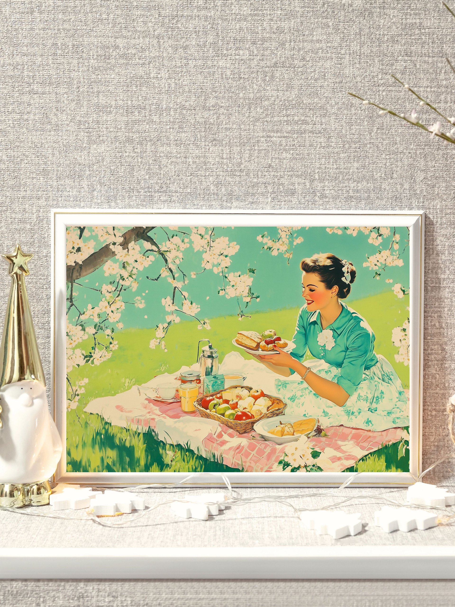 Blooming Beauties & Spring Breeze | 200+ Vintage-Style Digital Art Collection - Digital Download for Posters, Wallpapers & Decor product image (7)