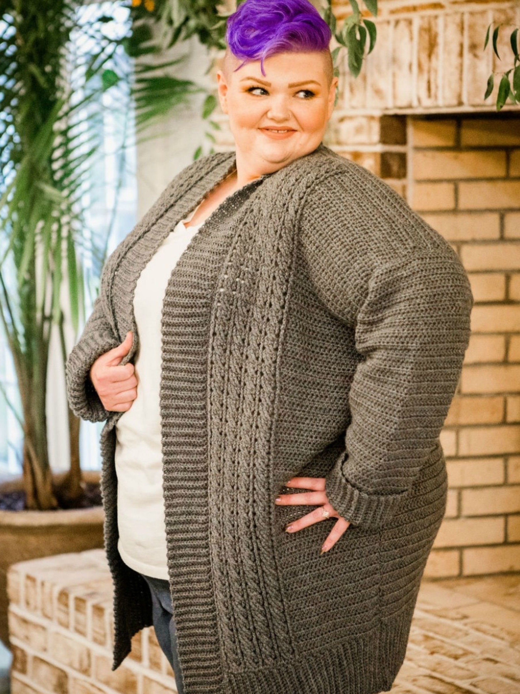 Double Espresso Duster Crochet Pattern product image (6)