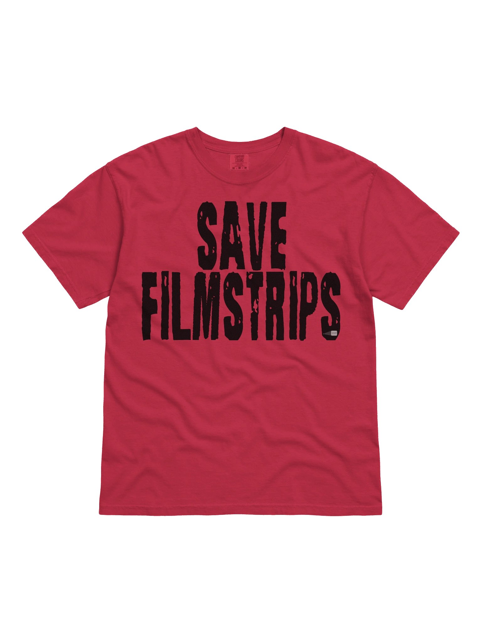 "SAVE FILMSTRIPS" Light Colors T-Shirt product image (2)