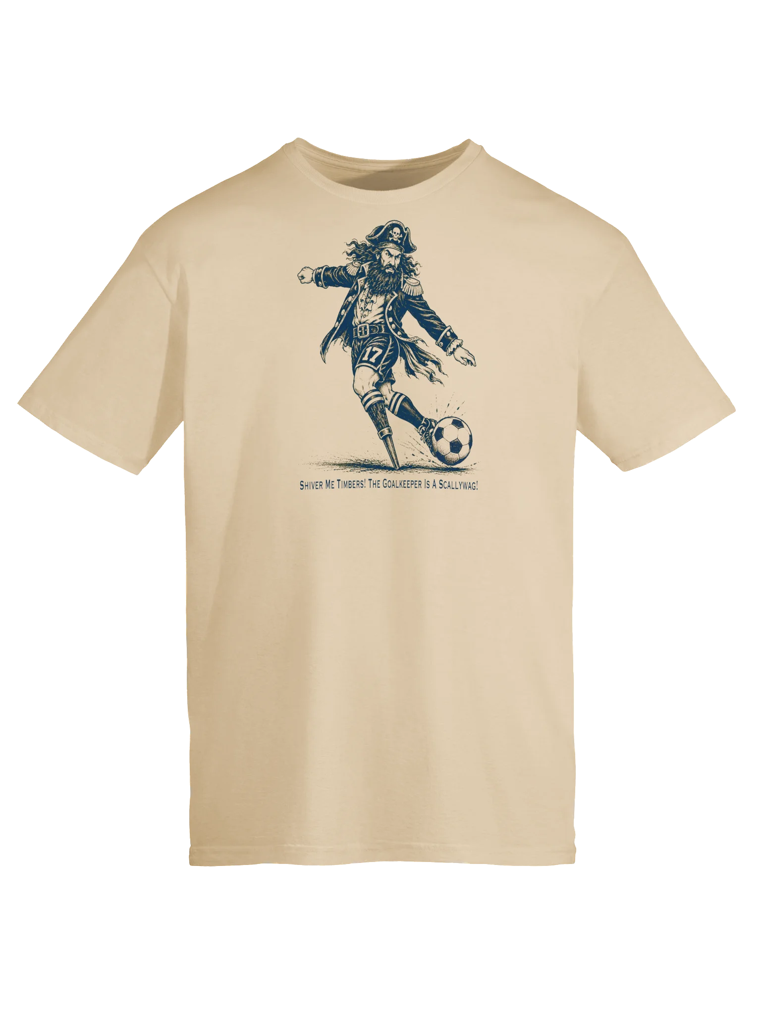 Blackbeard Team Captain Soccer T-shirt product image (5)