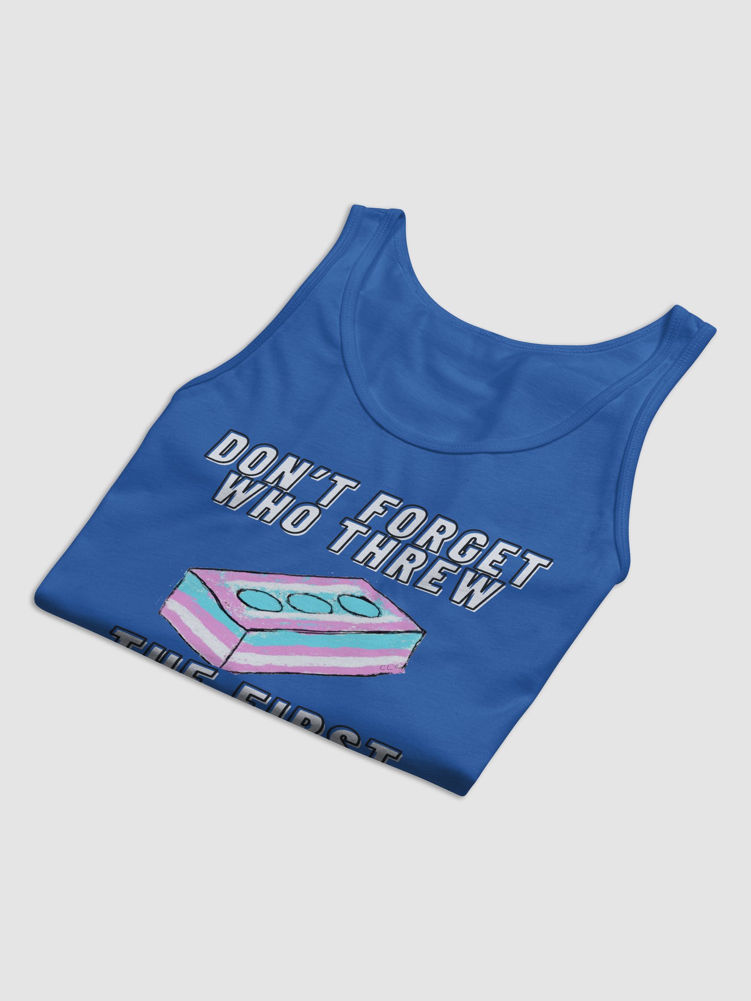 Don't Forget Who Threw The First Brick Tank Top product image (48)