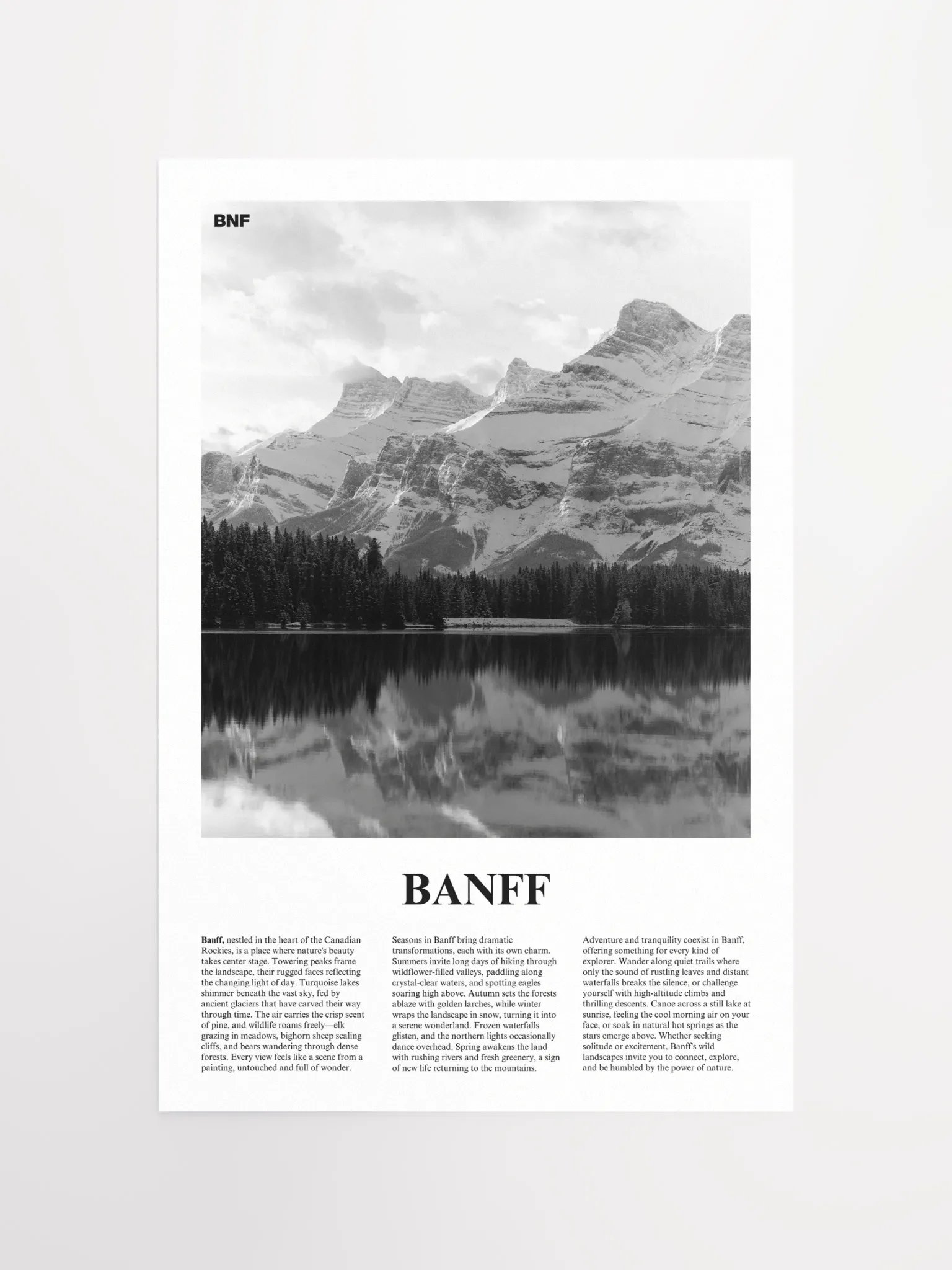 Banff 02 Newspaper Poster product image (11)