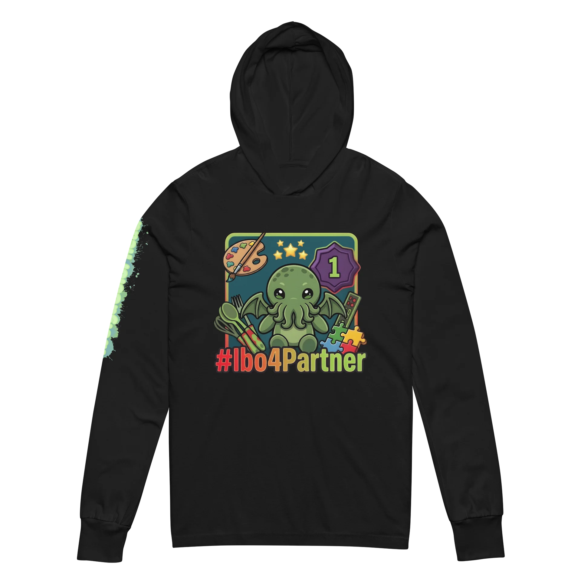 #Ibo4Partner Unisex Hoodie product image (2)