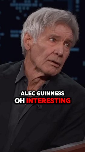 Harrison Ford interviews are ALWAYS priceless

#StarWars #HanSolo #HarrisonFord #AlecGuiness