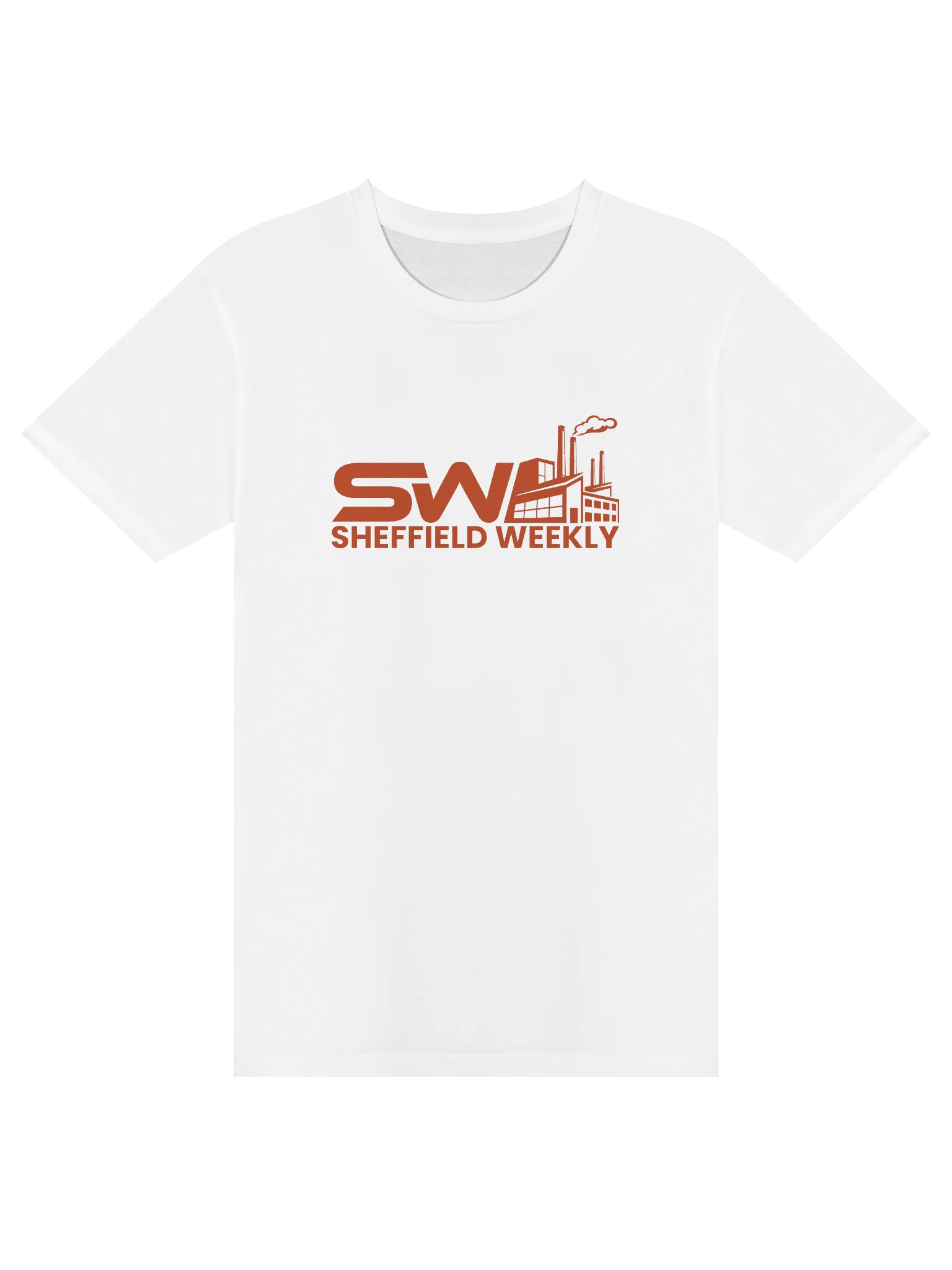 SW T-Shirt - White/Orange (Centre) product image (1)