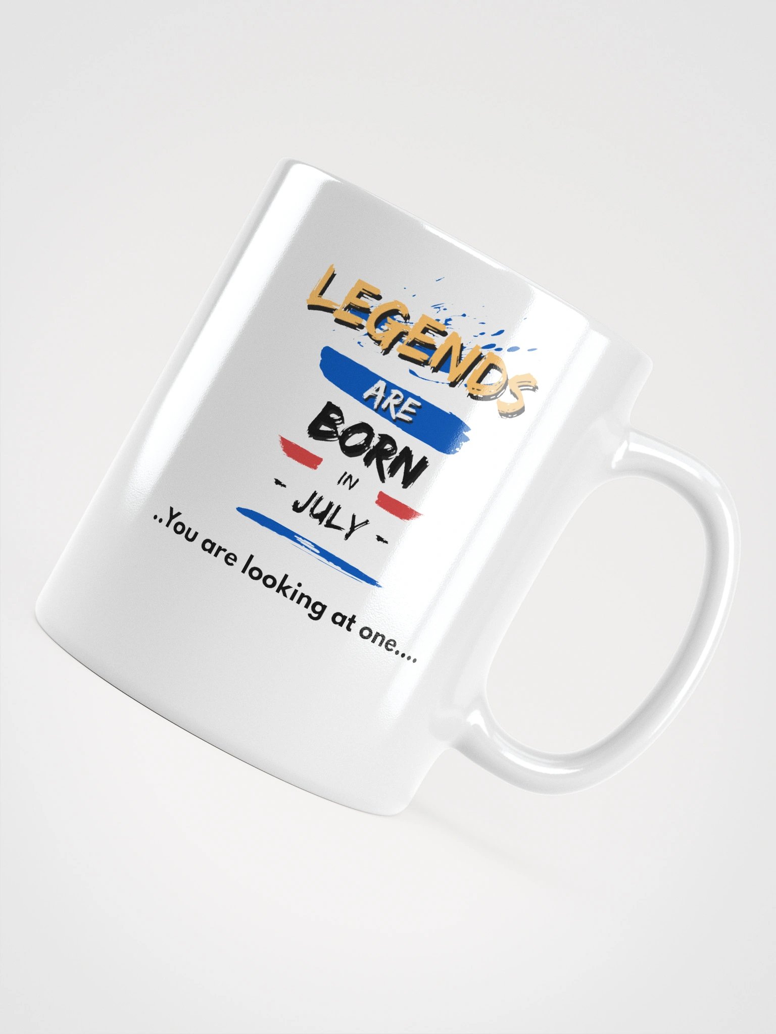 LEGENDS ARE BORN in July Mug product image (14)