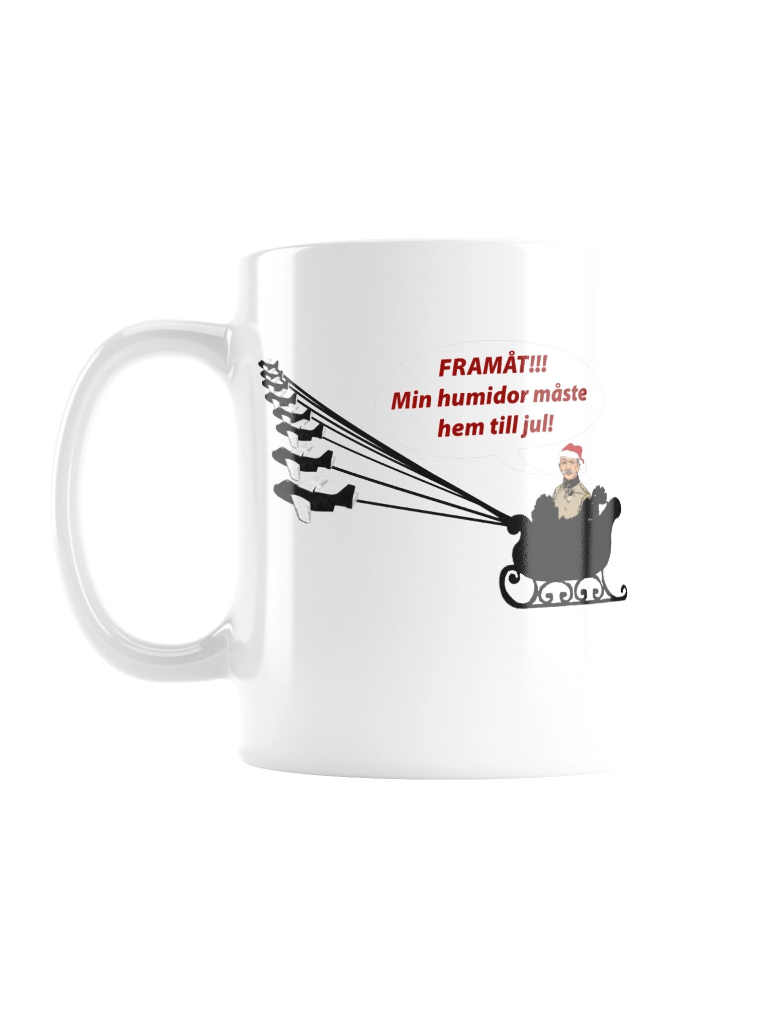 Framåt! min humidor måste hem till jul! (mugg) product image (1)