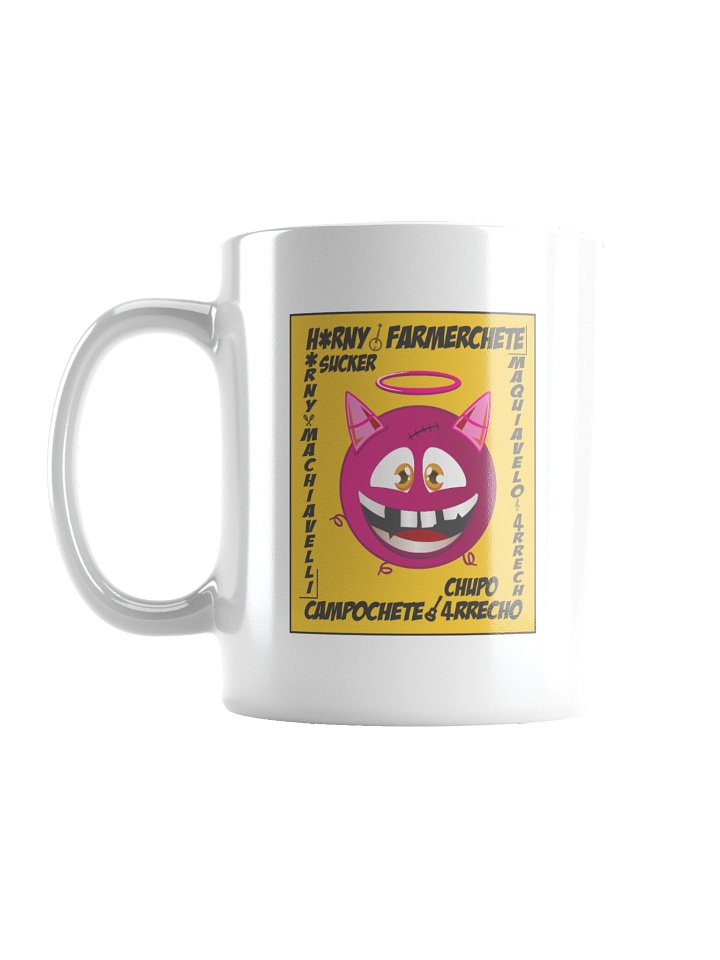 PINK FACE - HORNY - MUG product image (1)