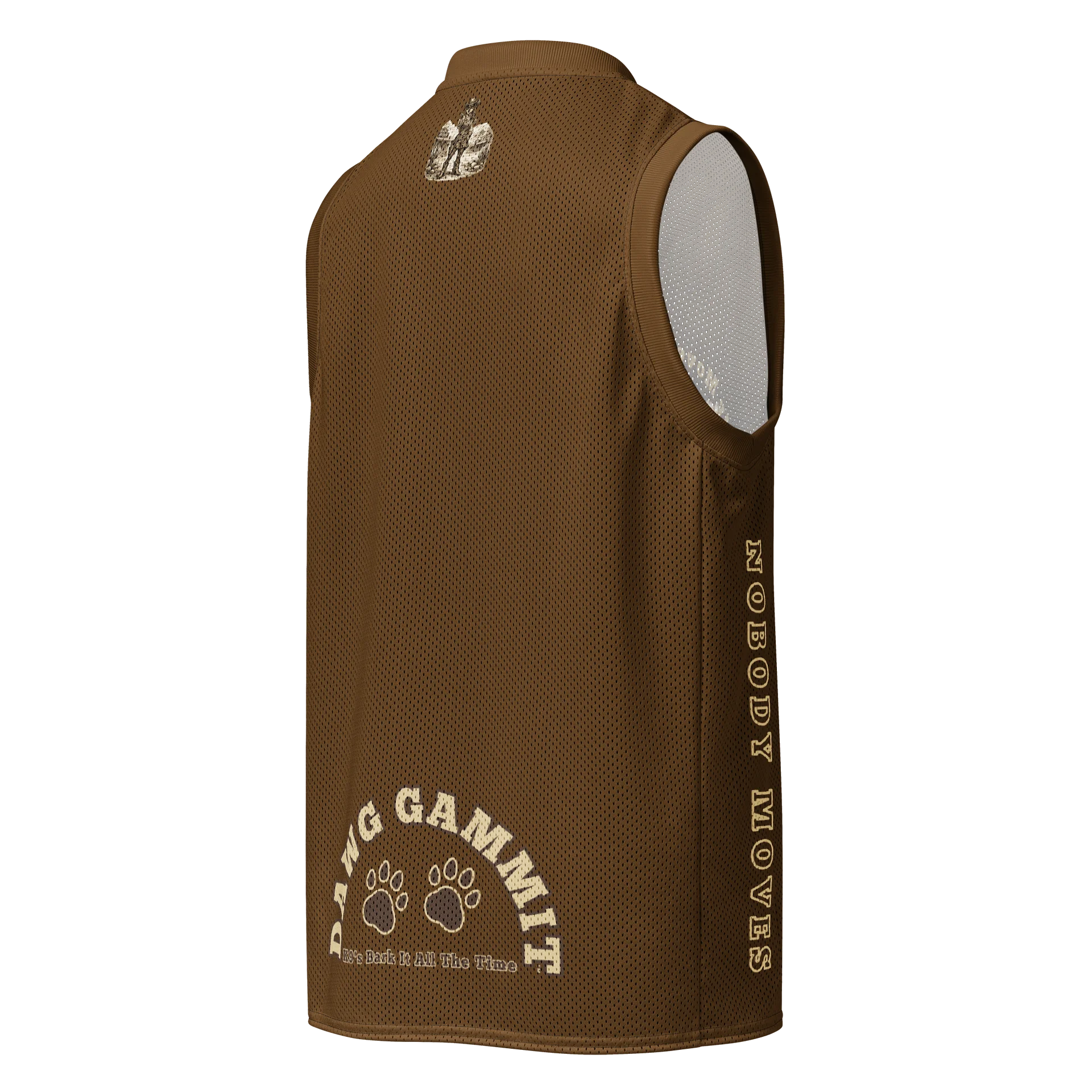 DAWG GAMMIT™ Female Doberman Brown Mesh Tank product image (4)
