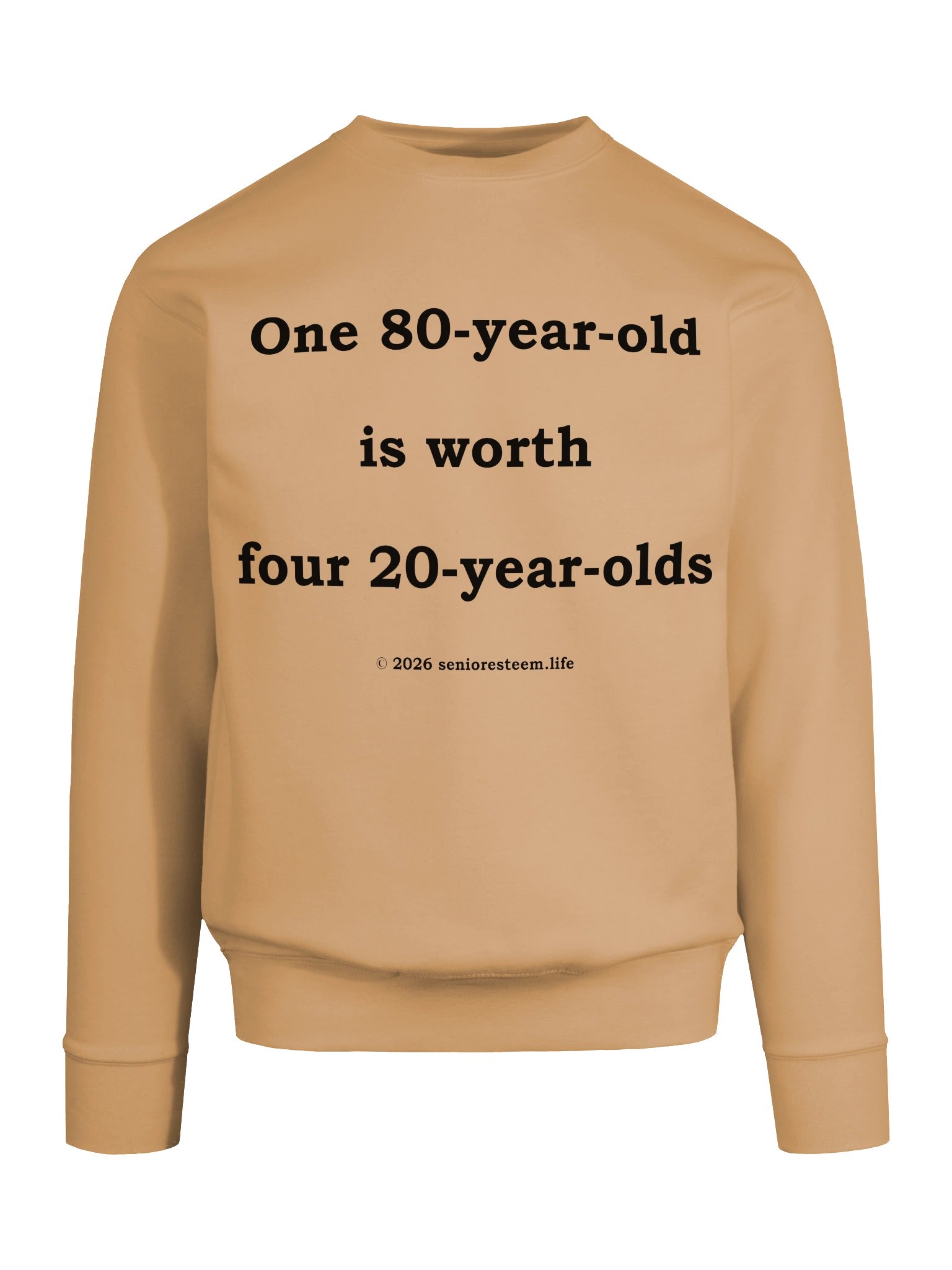 One 80 Year Old Worth Four Light Sweatshirt product image (69)