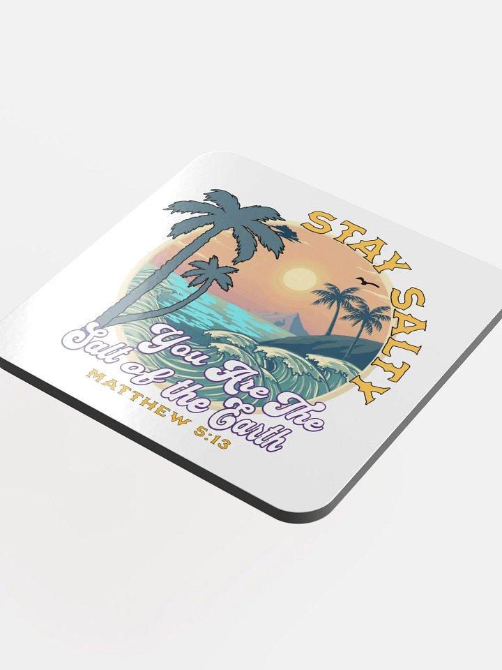 Stay Salty You Are The Salt Of The Earth Serenity Coaster Set product image (1)