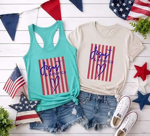 🇺🇸✨ Faith. Freedom. Summer Style. ✨🇺🇸

Celebrate everything you love with our Jesus & America Collection from God & Grit Appa...