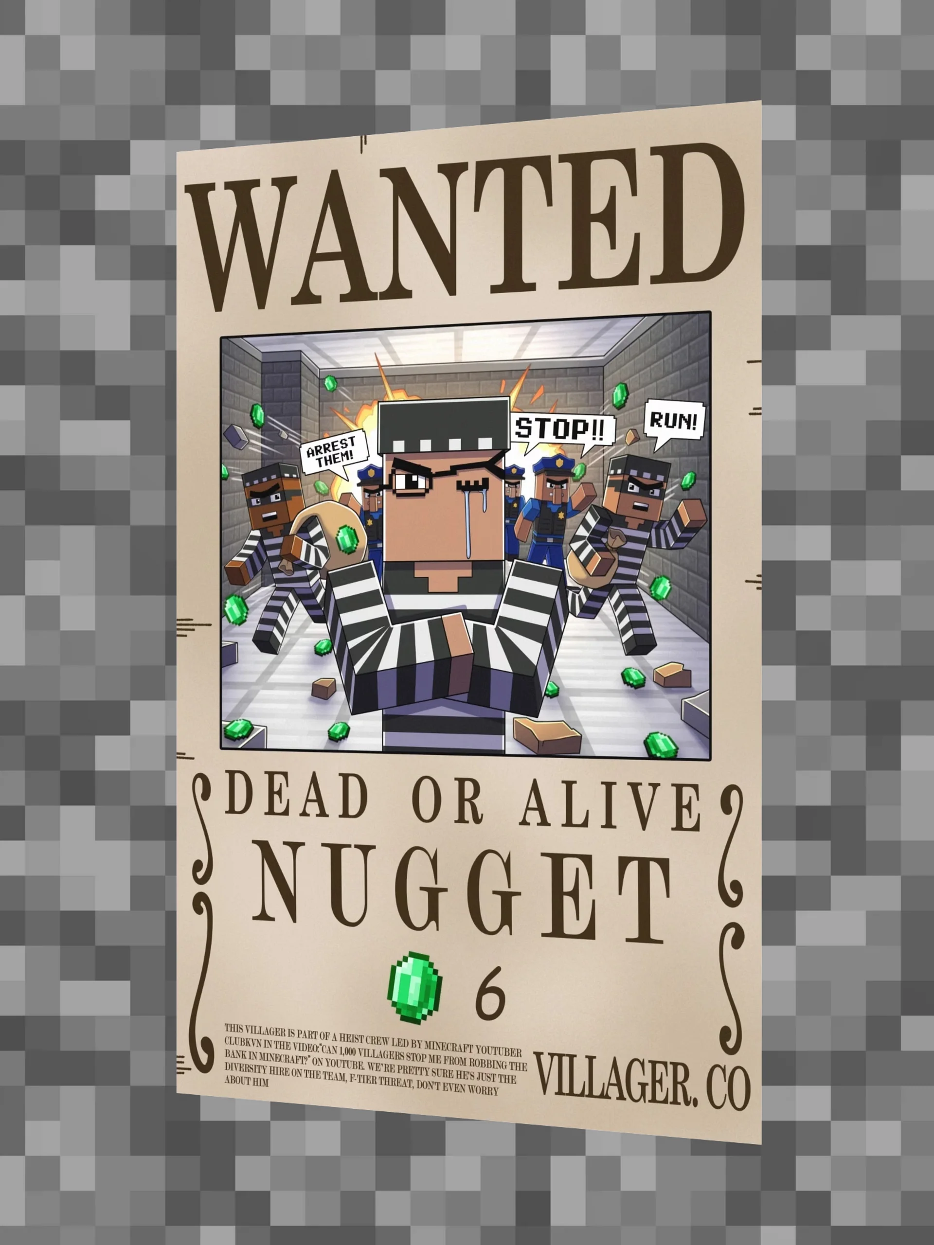 Nugget Wanted Poster product image (3)