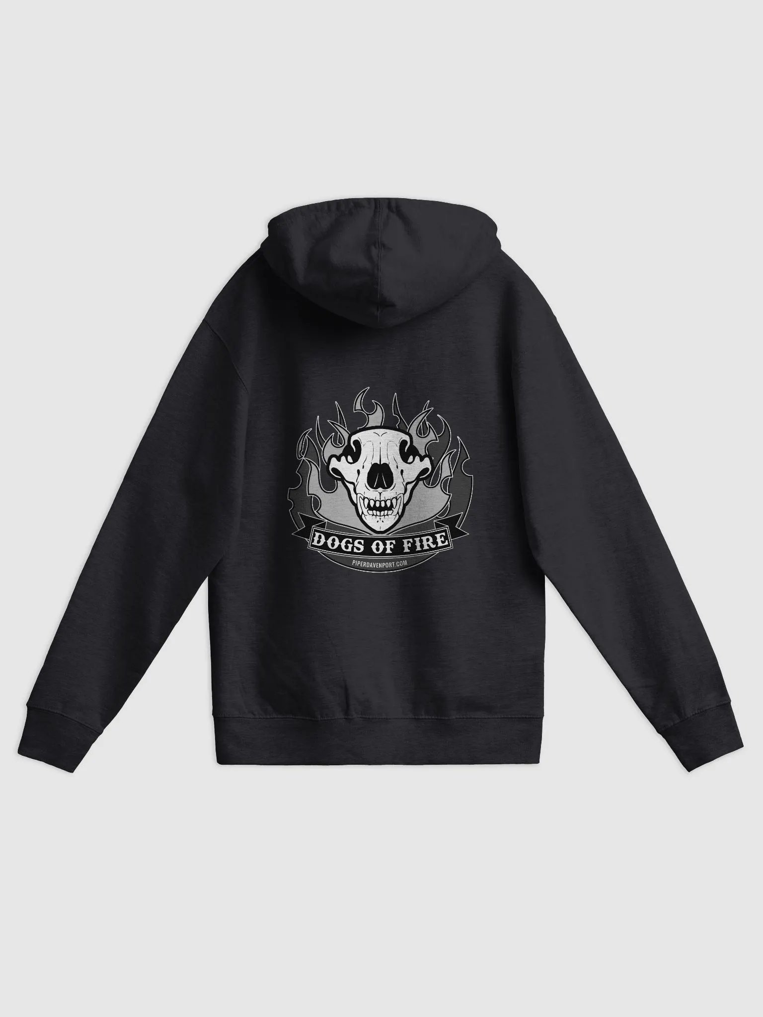 Dogs of Fire Zipped Hoodie product image (2)