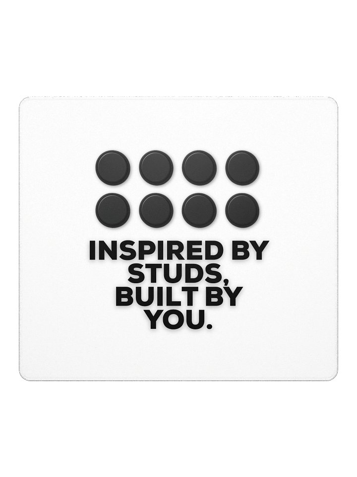 Inspired by Studs Mouse Pad product image (1)