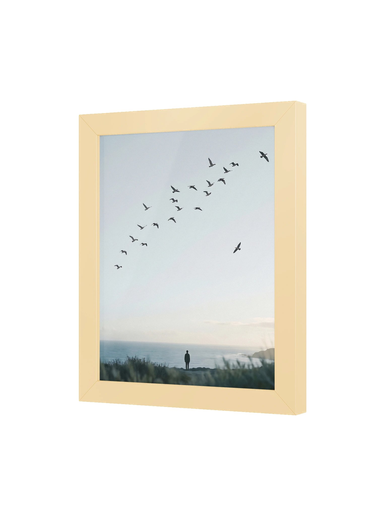 Birds Know The Way - Coastal Minimalist Wall Art product image (3)