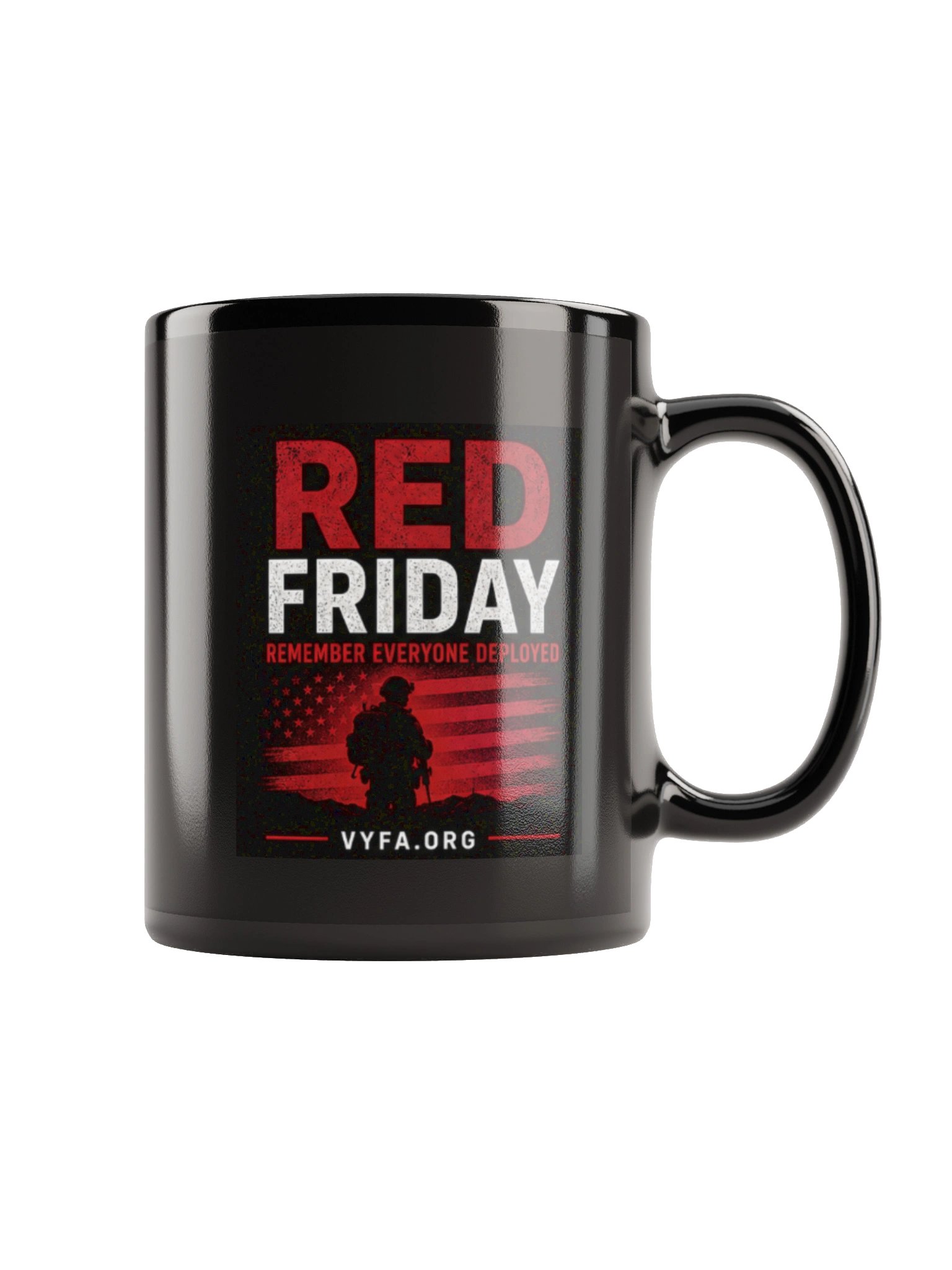 BOLD RED FRIDAY Remembrance Mug — VYFA product image (3)