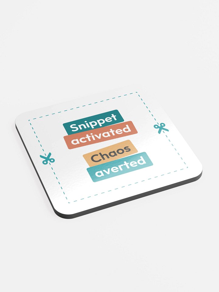 Snippet Activated Coaster product image (2)
