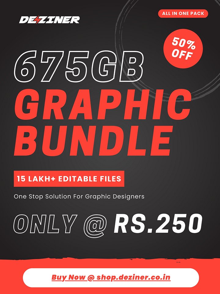 675GB Graphic Bundle - Templates product image (1)
