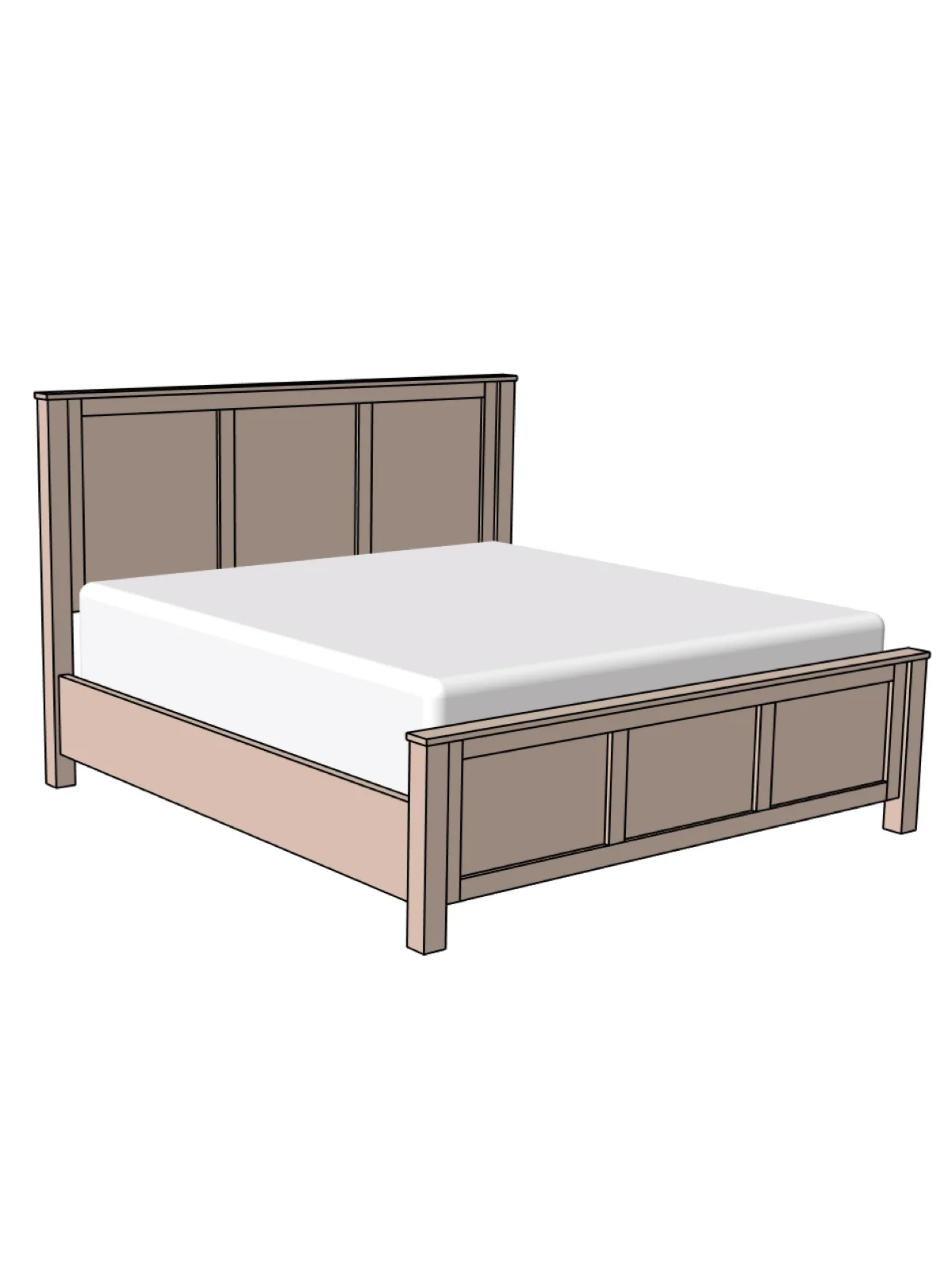 King Bed Frame product image (1)