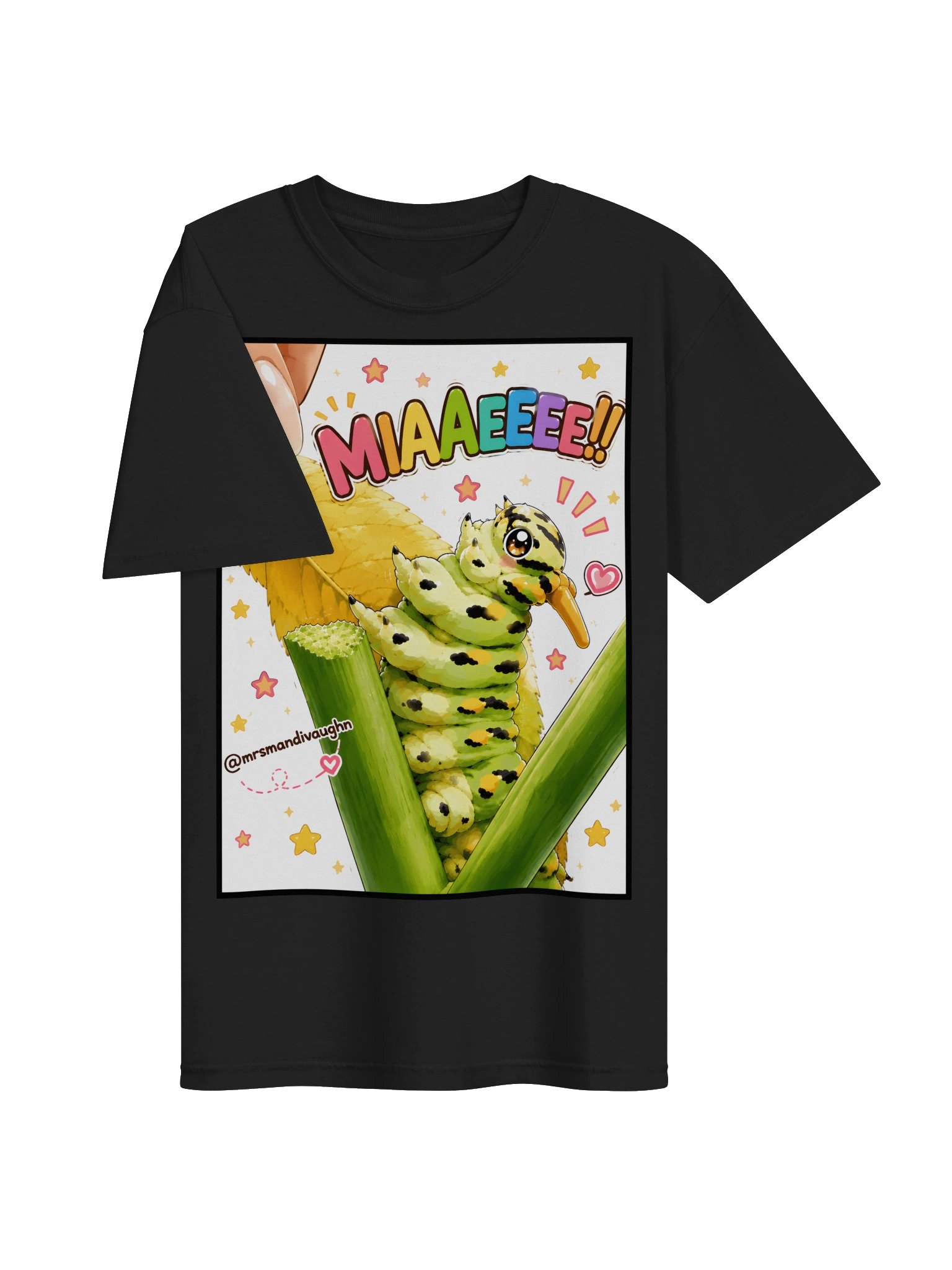 MIAAEEE!! Anime Eastern Black Swallowtail Caterpillar Tee product image (9)