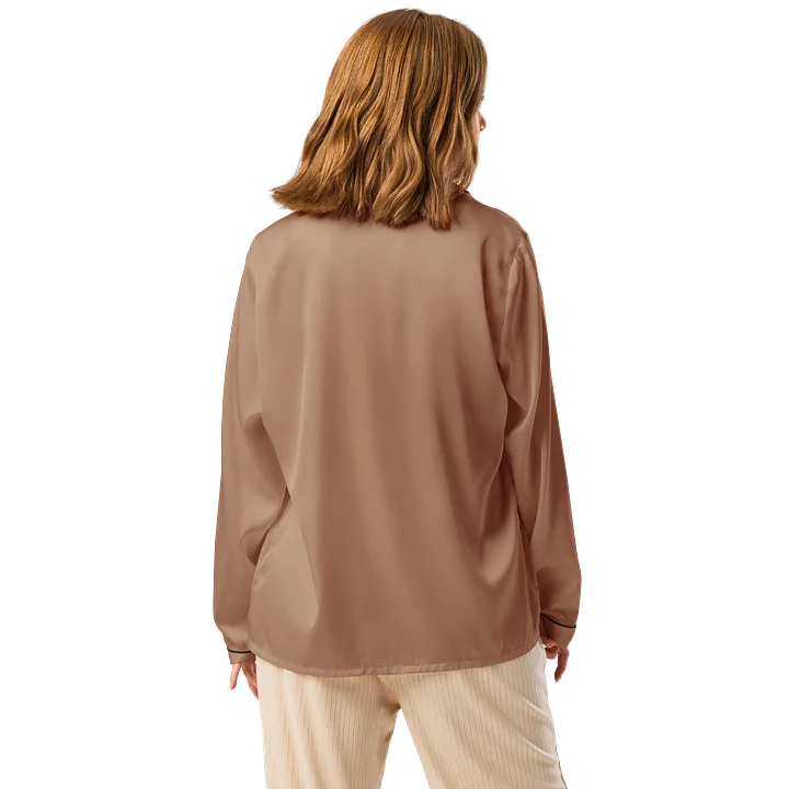 Minimal Tan Lounge Pajama Top product image (2)