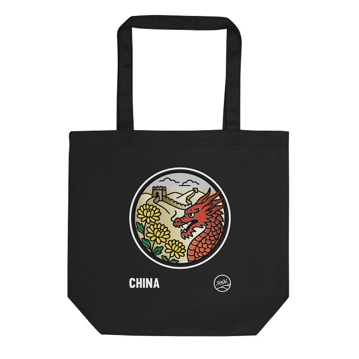 Totebag Eco-Friendly - Colección Sekai China (negro) product image (1)