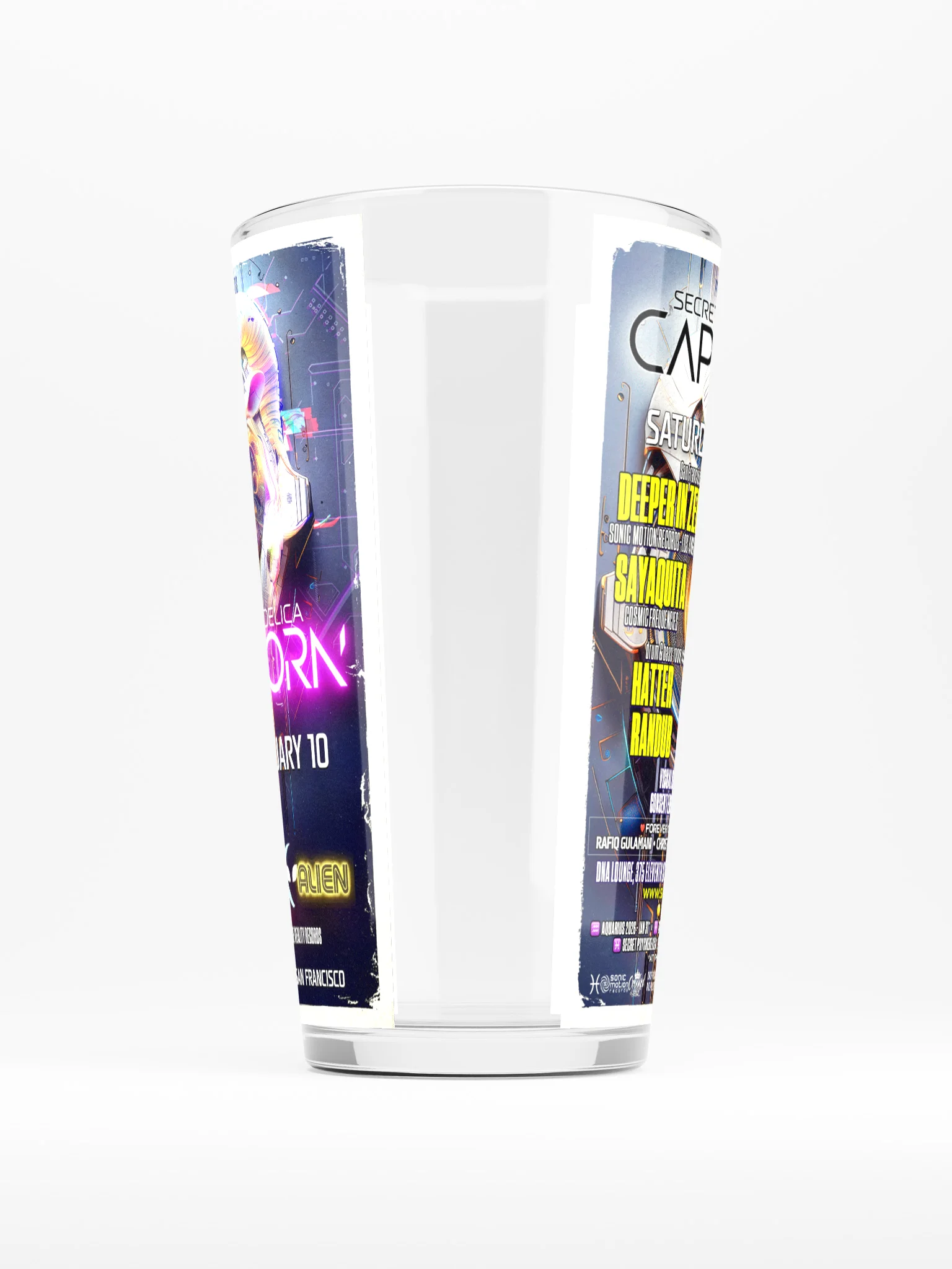 Capricorn 2026 Shaker Pint Glass product image (5)