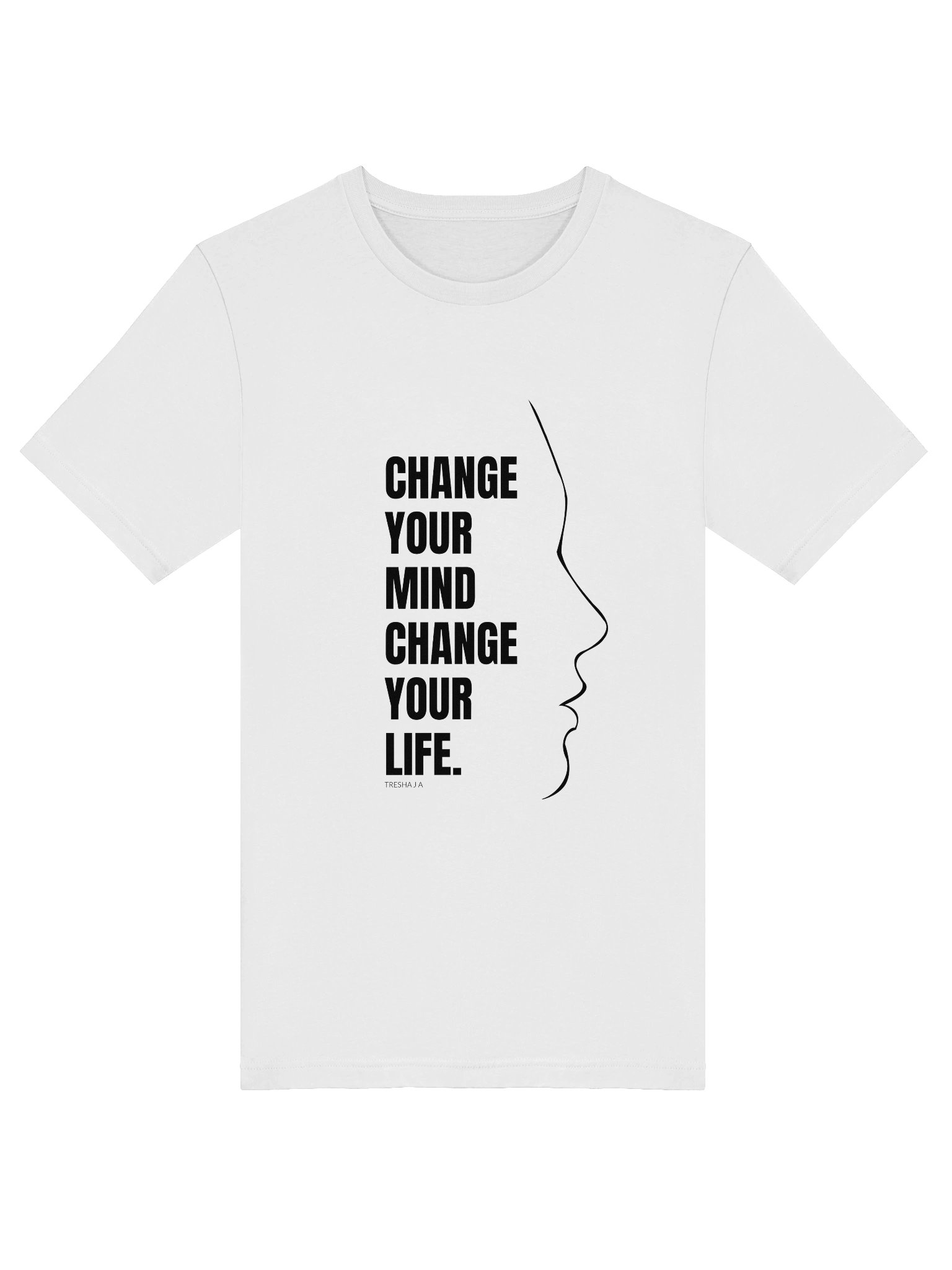 Change Mindset Tee - White product image (5)