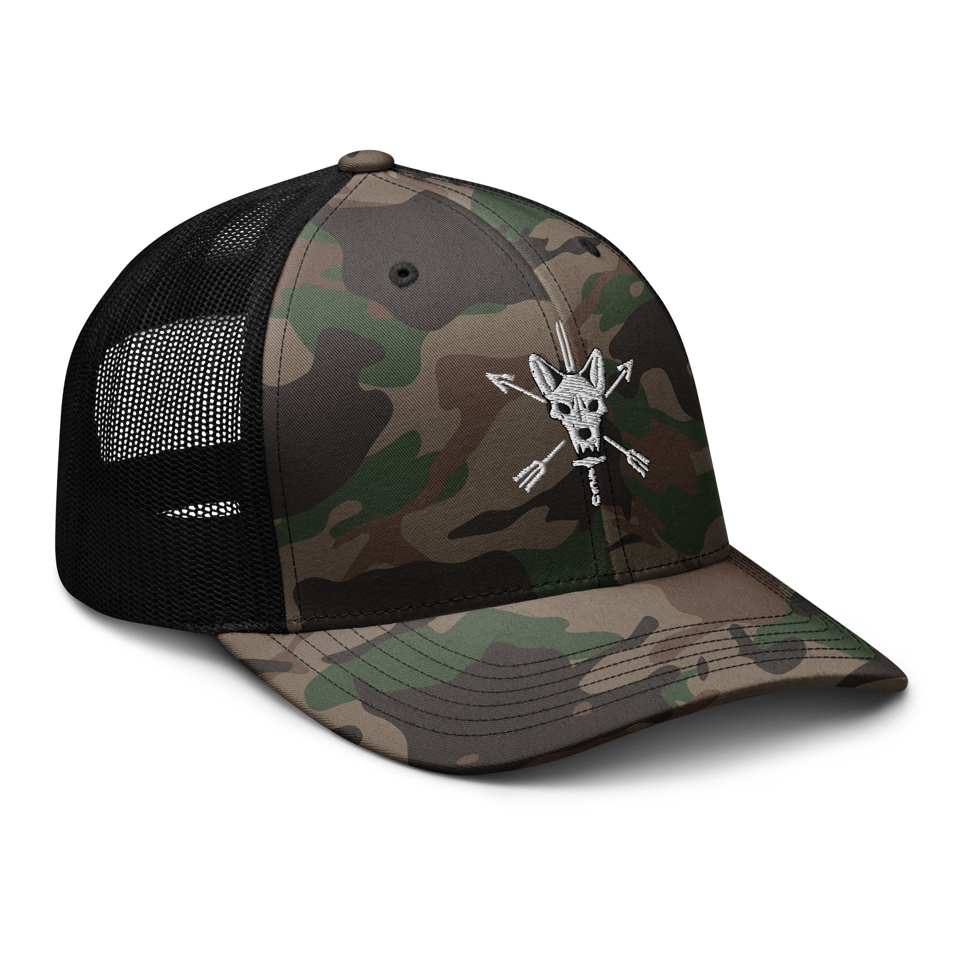 Otto Cap Camouflage Trucker Hat product image (6)