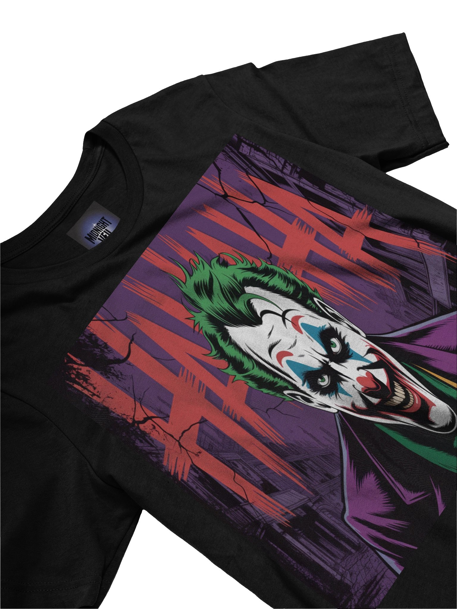 Joker 'HAHAHA' Alleyway Cackle Supersoft T-Shirt product image (5)