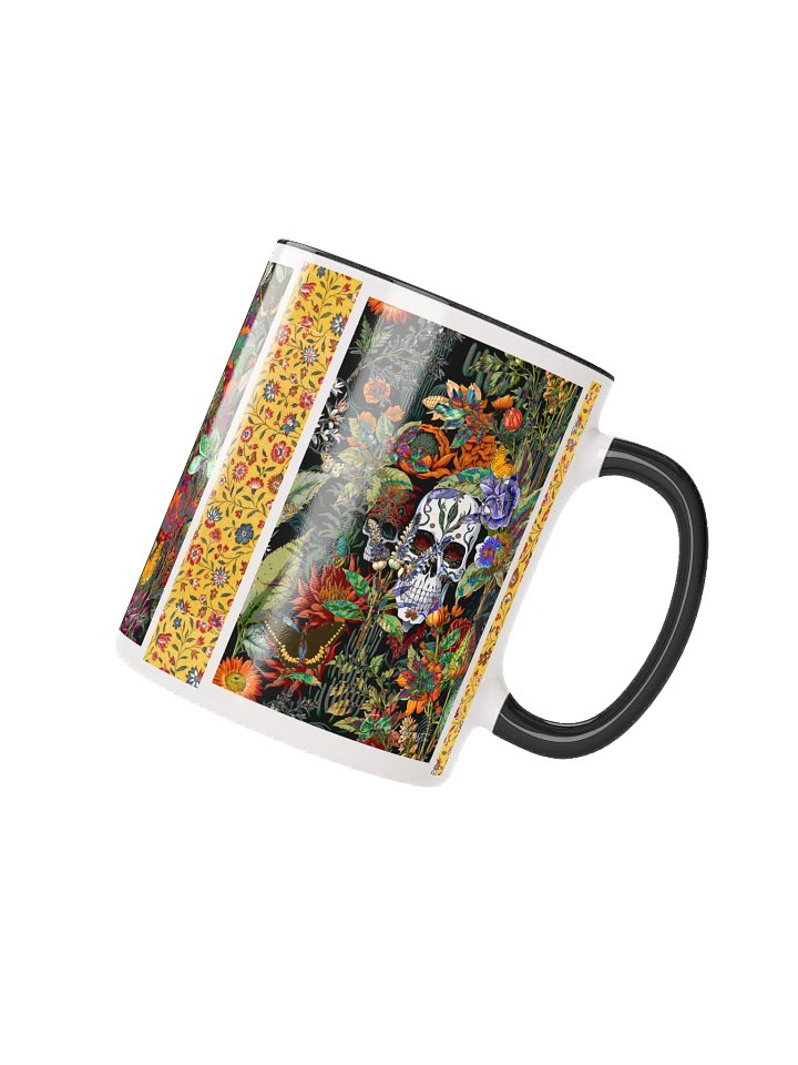 Floral Skulls Ceramic Mug product image (24)