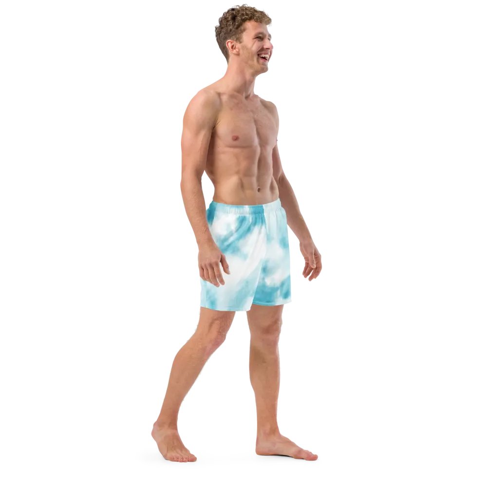 Blue Tye Dye Swim Trunks product image (12)