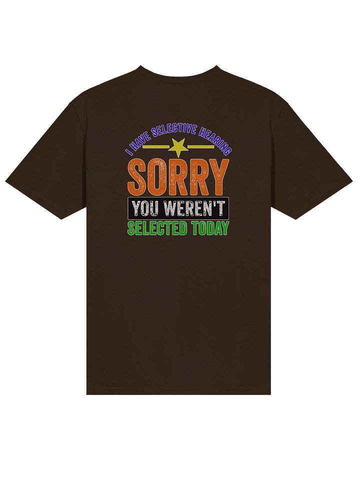 "Selective Hearing" Graphic Tee by Andromeda Siren product image (2)
