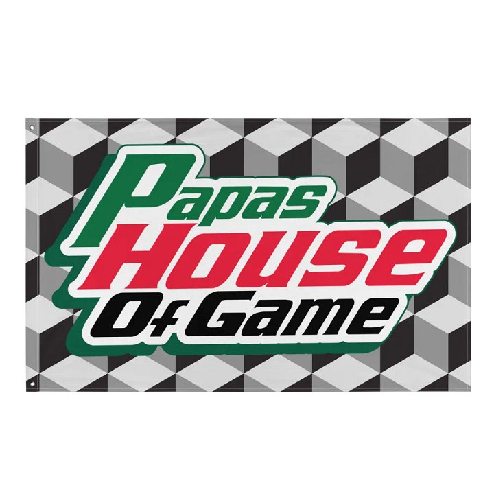Papas House of Game Flag product image (1)