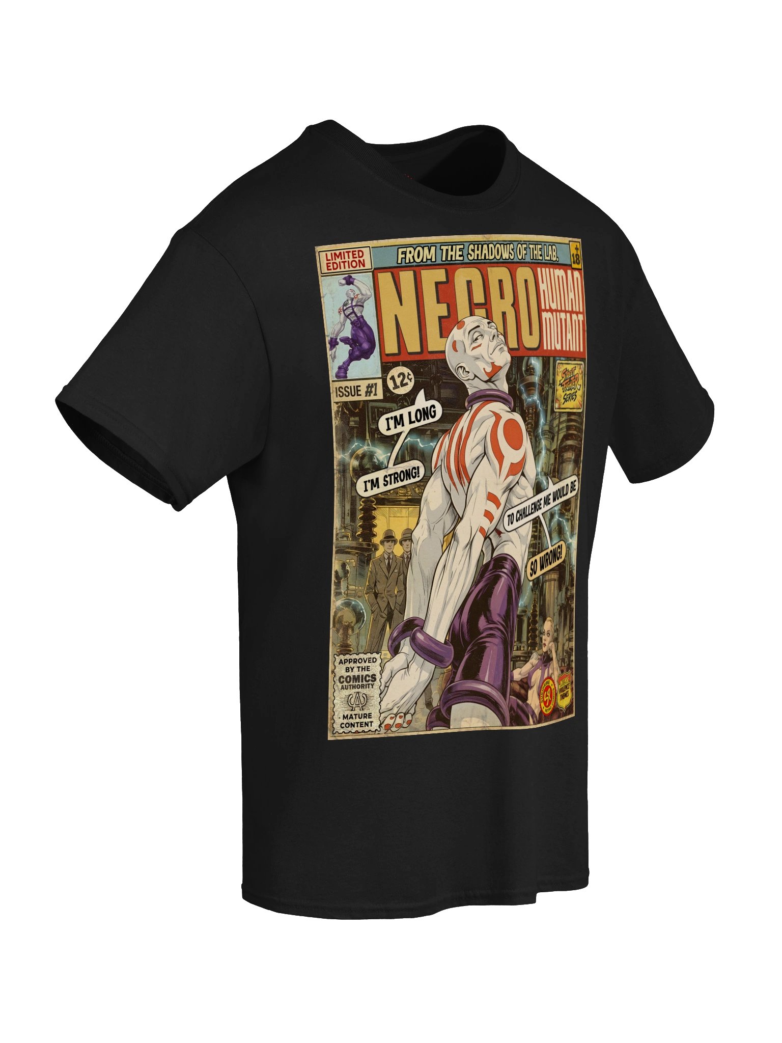 Necro Comic Art Gaming T-Shirt product image (6)