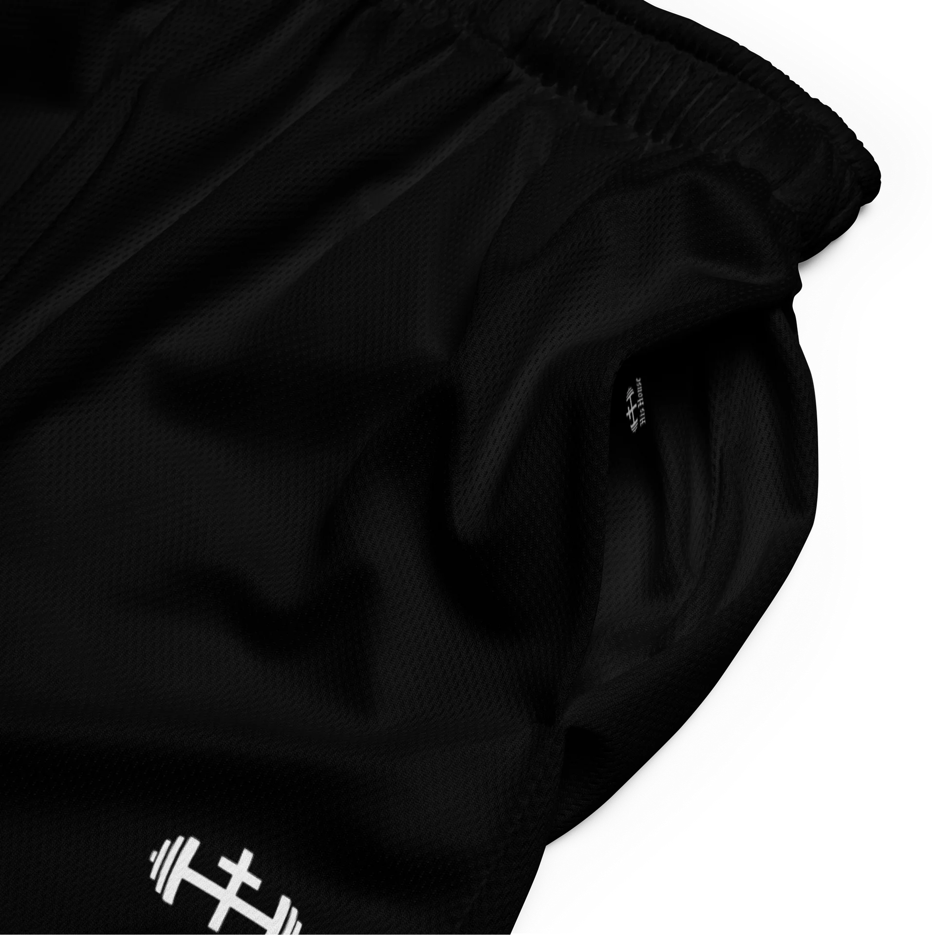 His House Mens Performance Mesh Shorts - Black product image (5)