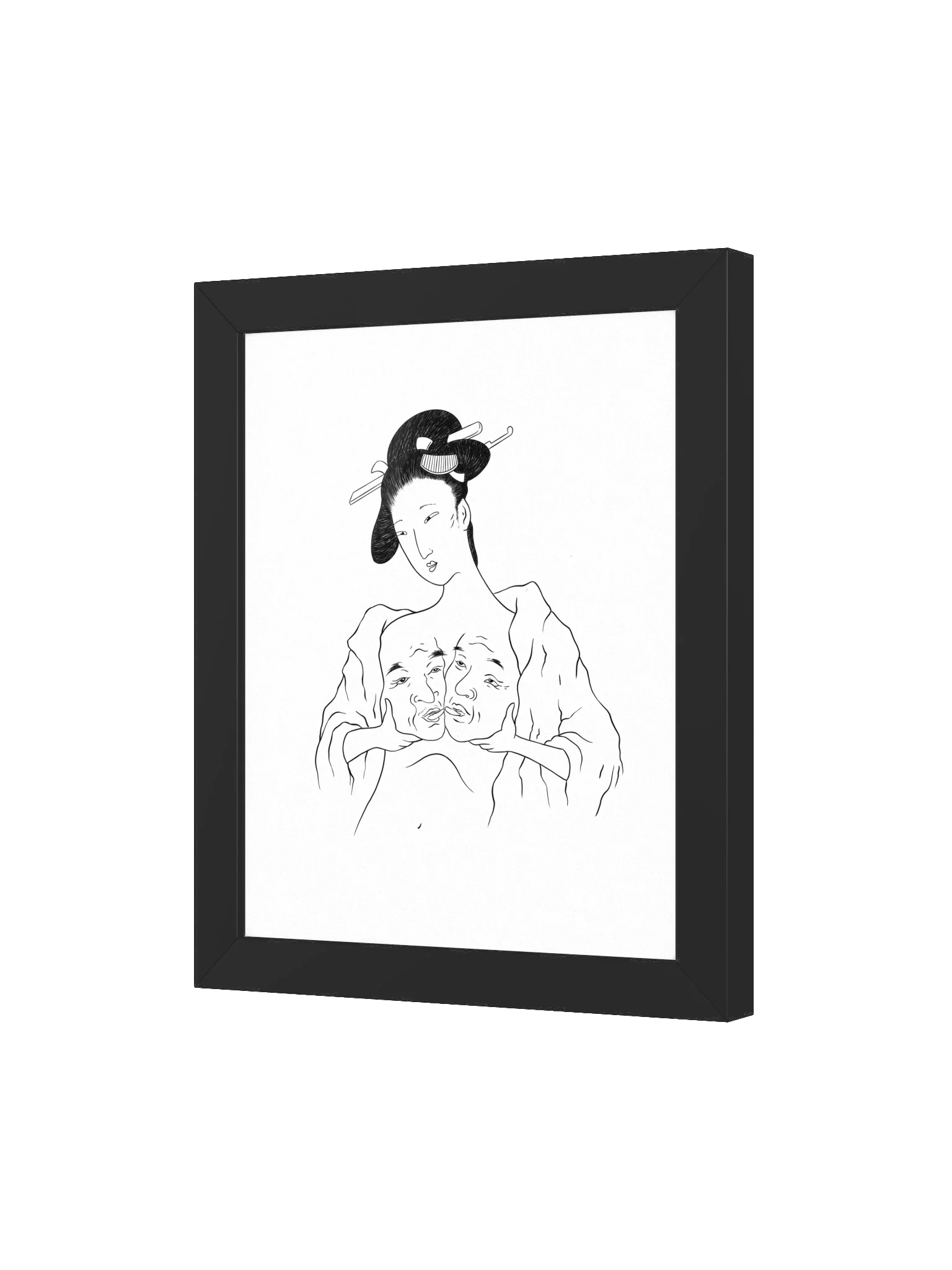 The Kiss framed poster product image (5)