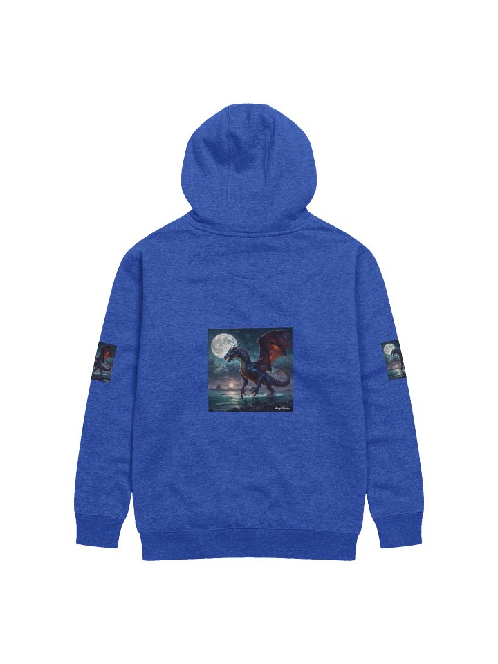 Mystical Moon Dragon Unisex Hoodie product image (2)
