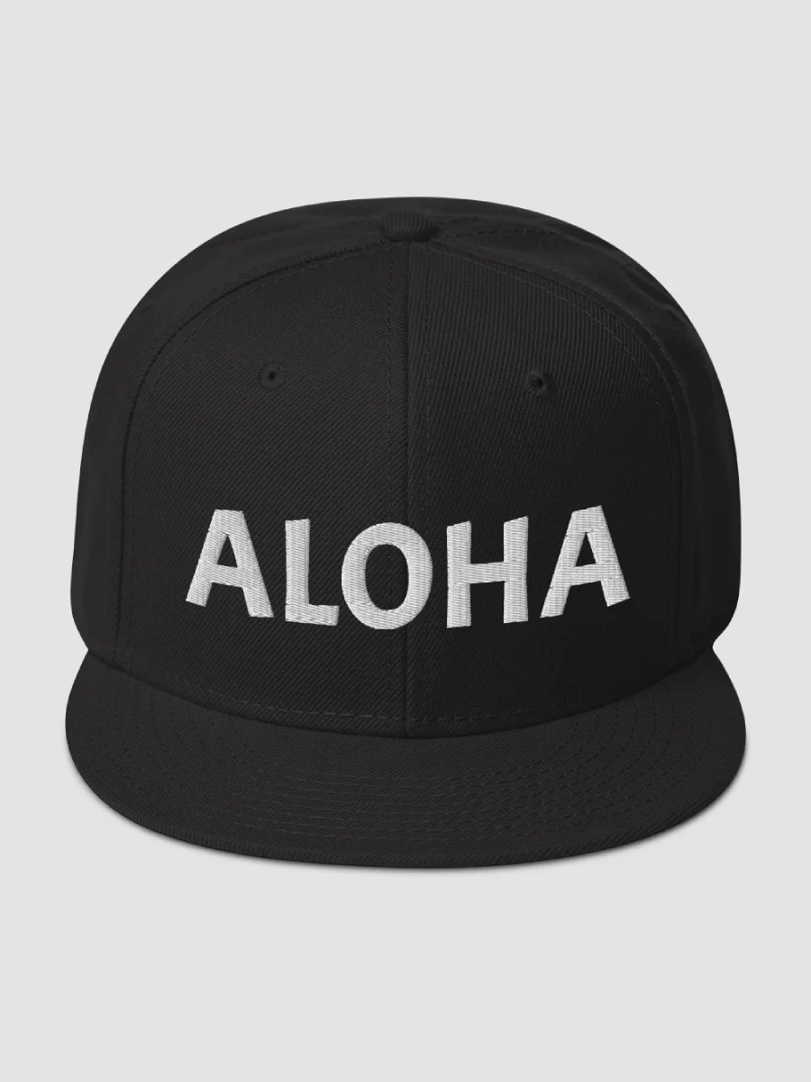 Aloha Snapback Baseball Cap product image (2)