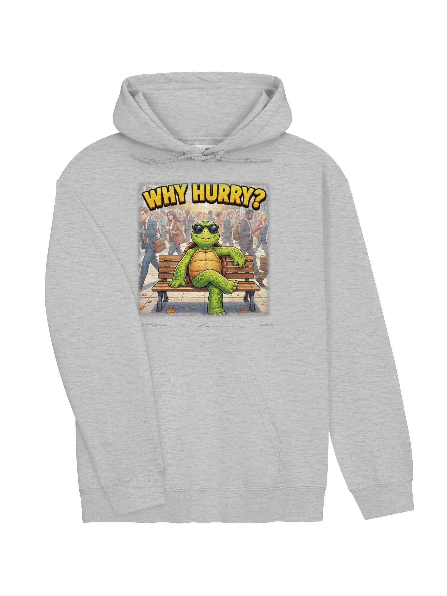 WHY HURRY? — Gildan 18500 Classic Hoodie product image (15)