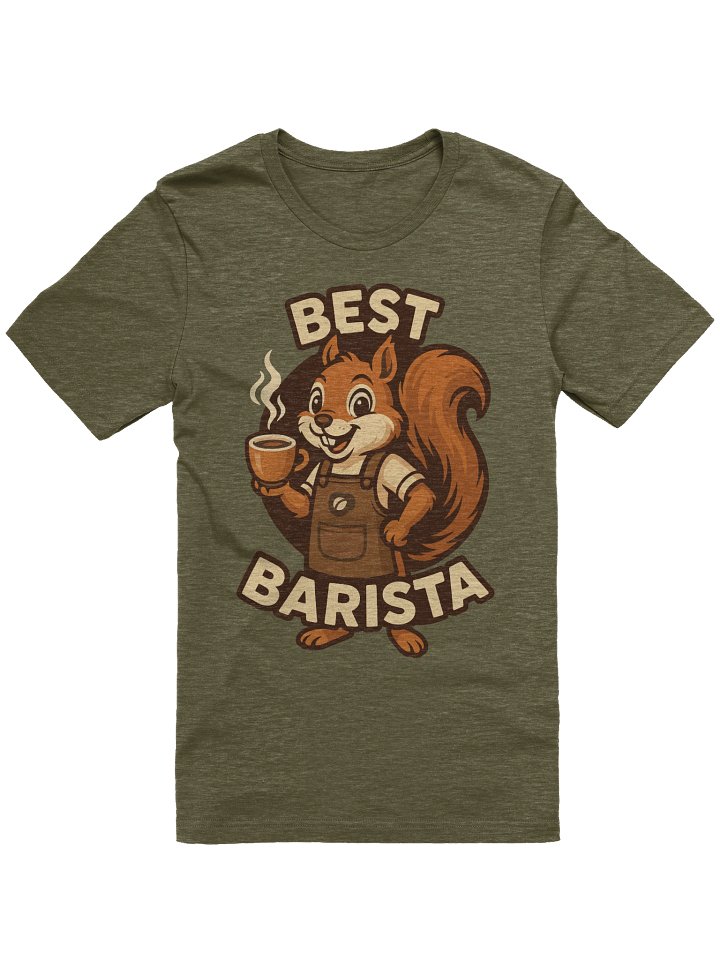 Squirrel Barista T-Shirt product image (13)
