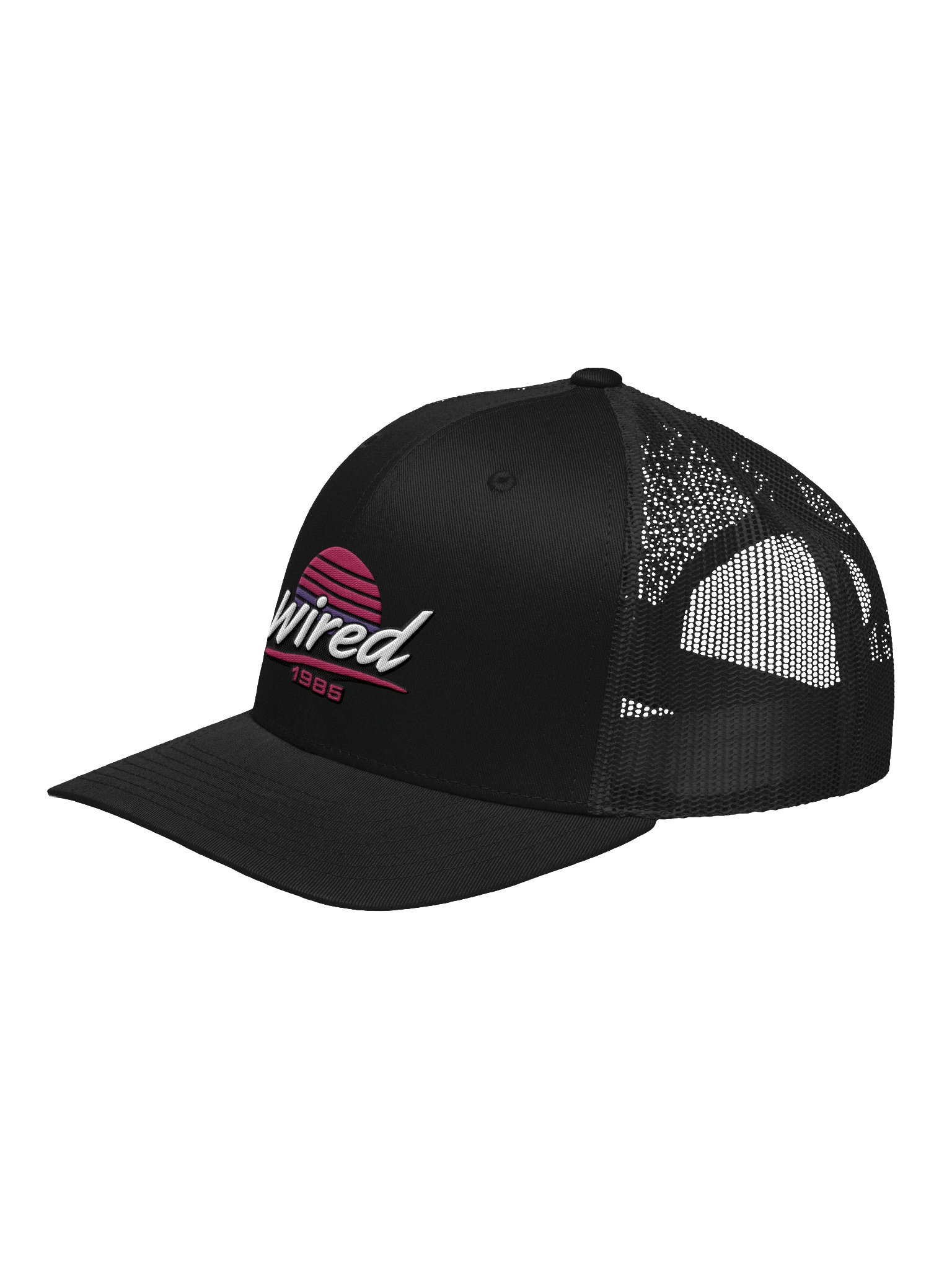 Wired 1985 Black Trucker Cap product image (3)