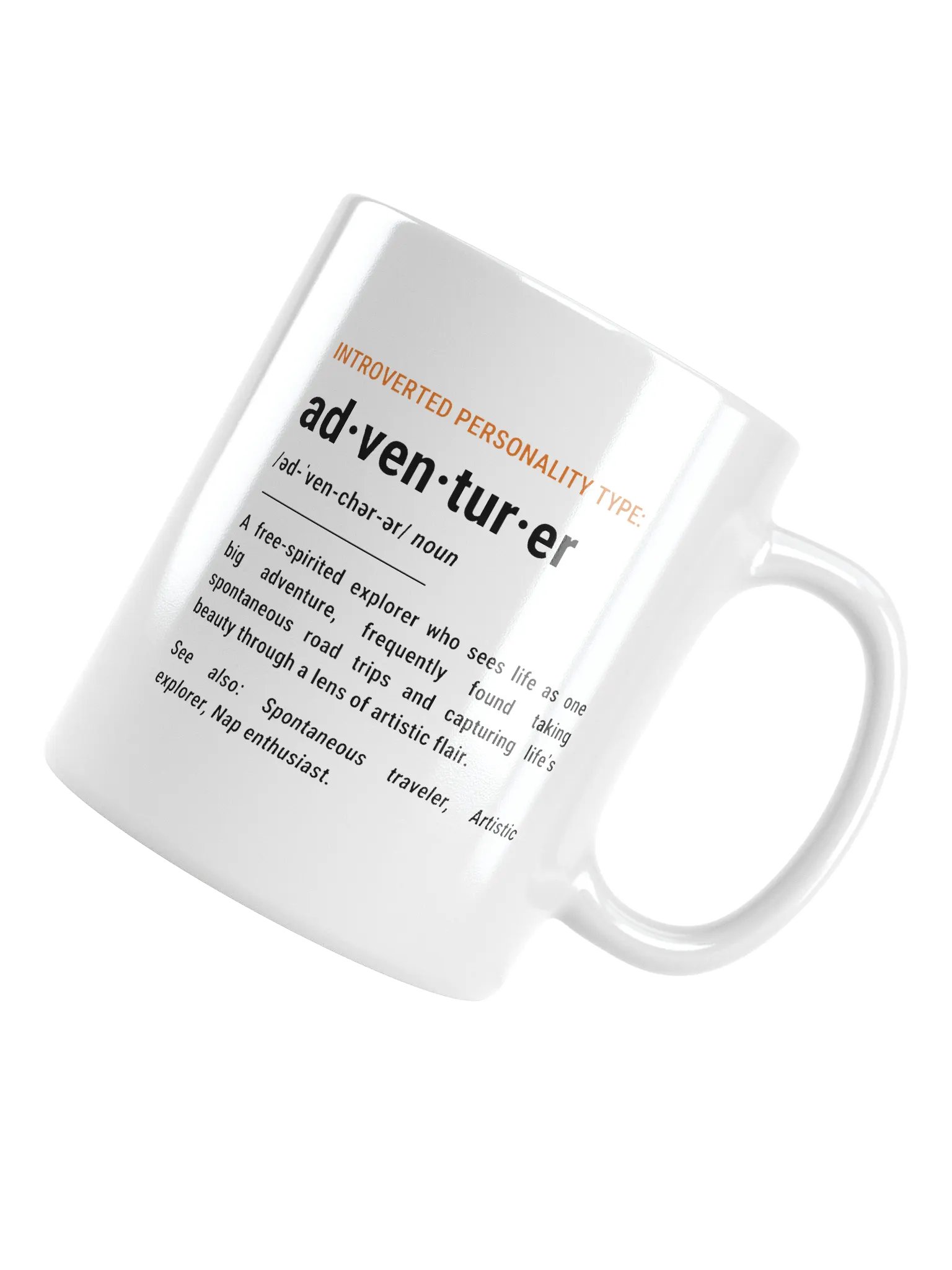 Introverted Personality Type: Adventurer Mug product image (5)