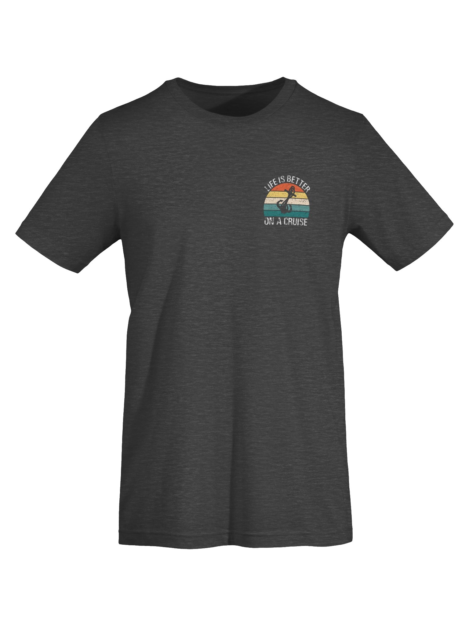 Life Is Better on a Cruise T-Shirt | Retro Cruise Vacation Shirt product image (27)