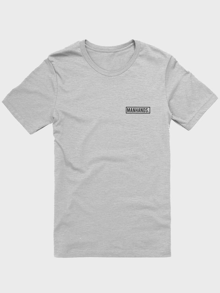 MANHANDS Classic Tee (Black Logo) product image (1)