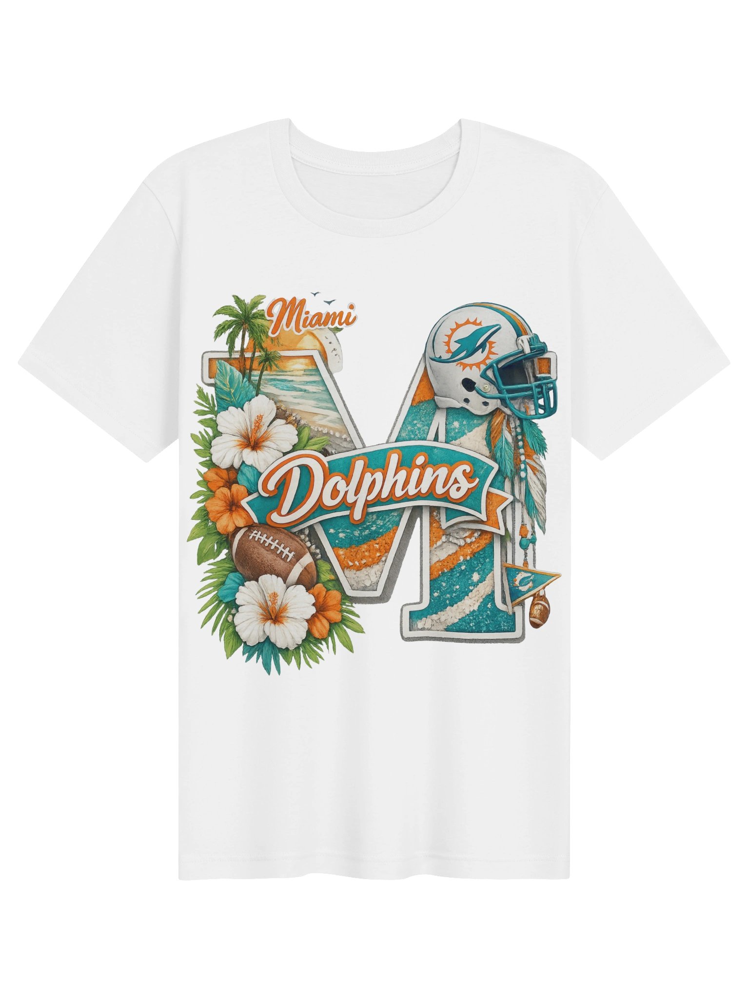 Miami Dolphins Football Tshirt product image (3)