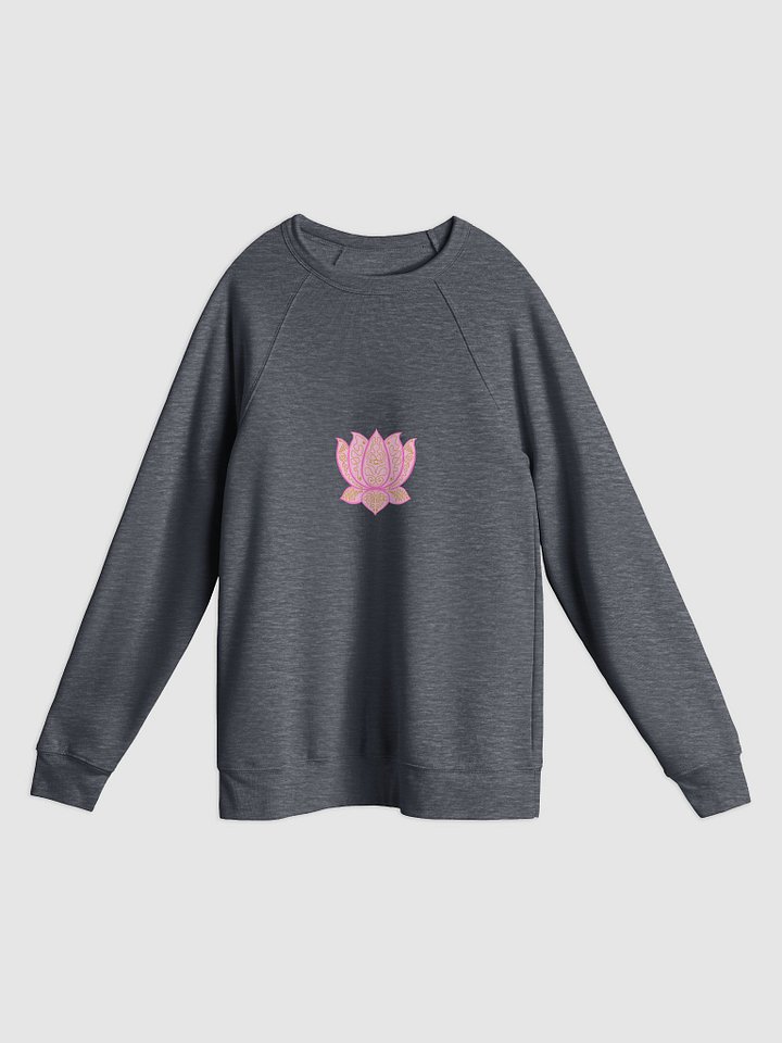 Lotus Tranquility Sponge Fleece Sweatshirt product image (1)