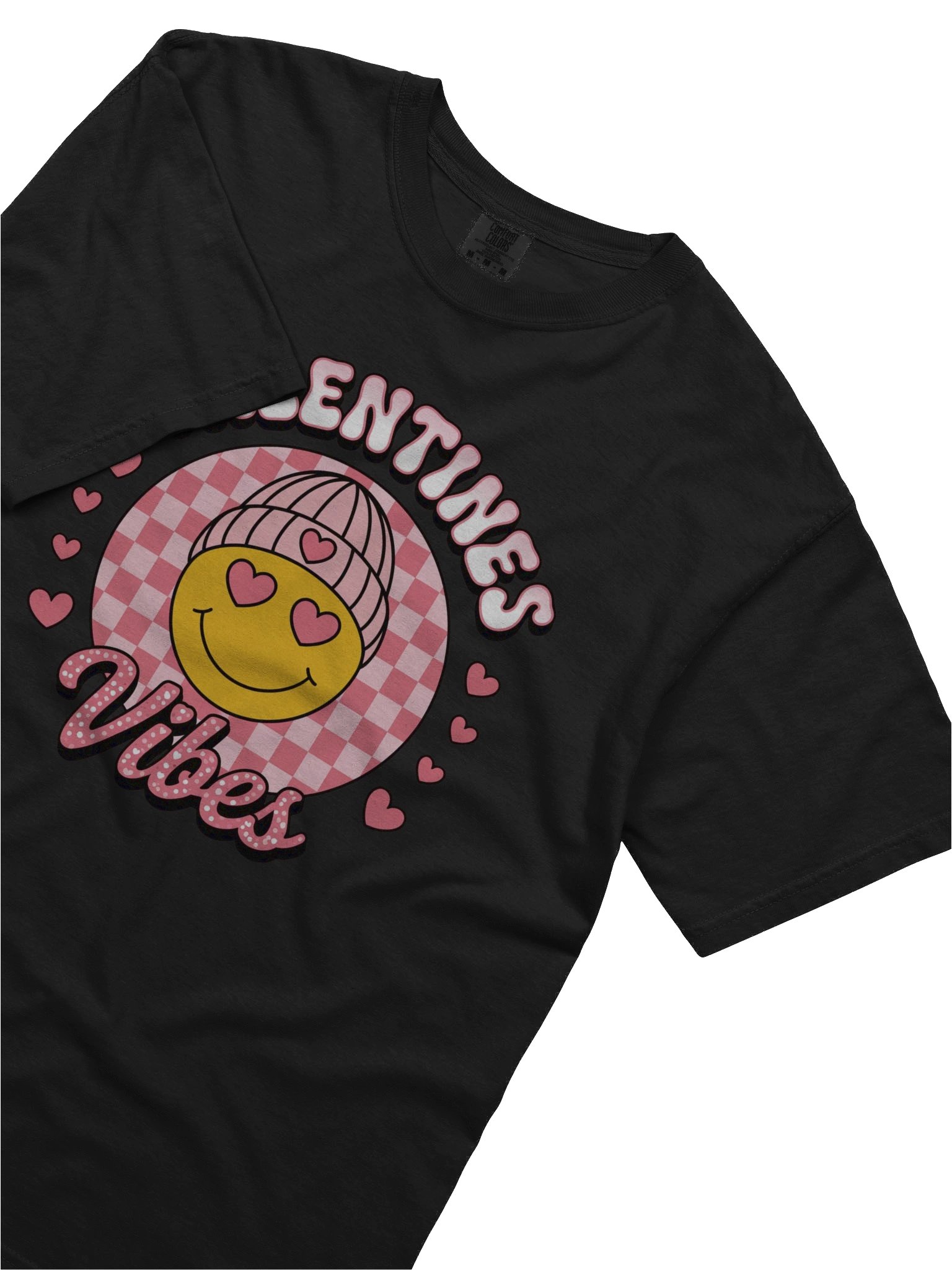 Valentine's Vibes Smiley T-Shirt product image (21)
