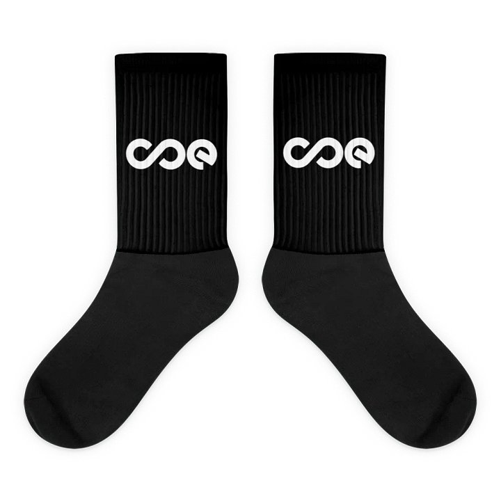 NEW COE SOCKS BLACK product image (1)